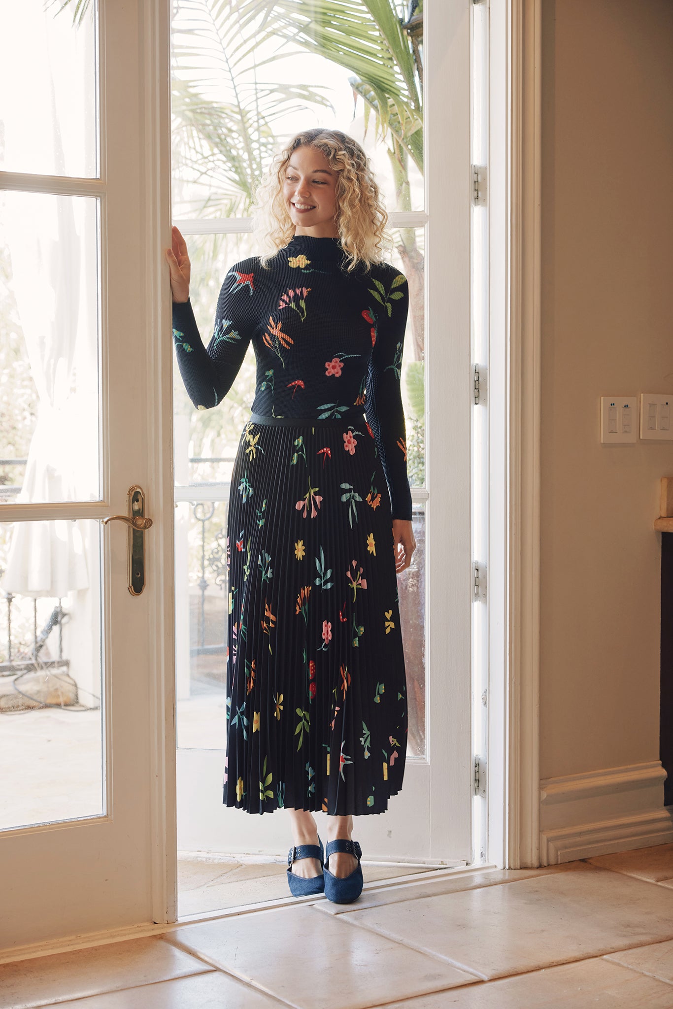 Daisy Pleated Skirt