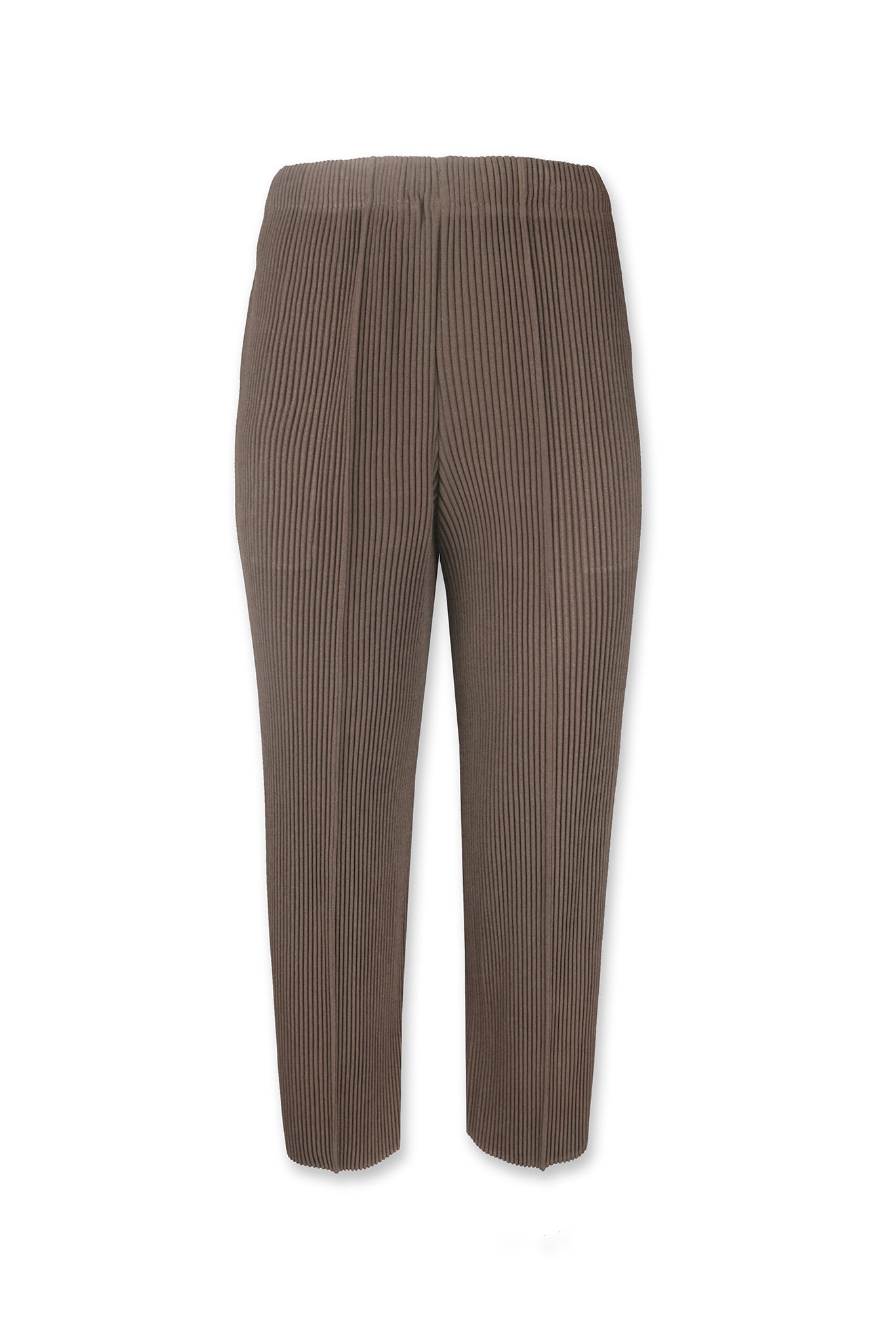 Julia Pin Tuck Double Knit Plissé Pant