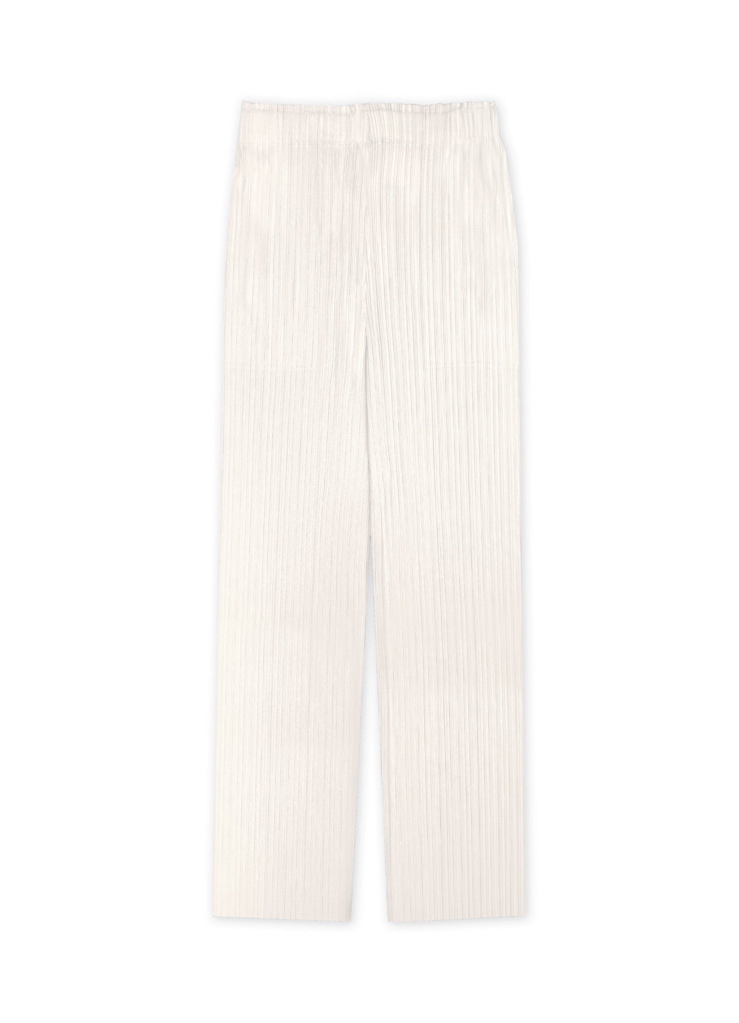 Rachel Plissé Satin Pull-on Pant