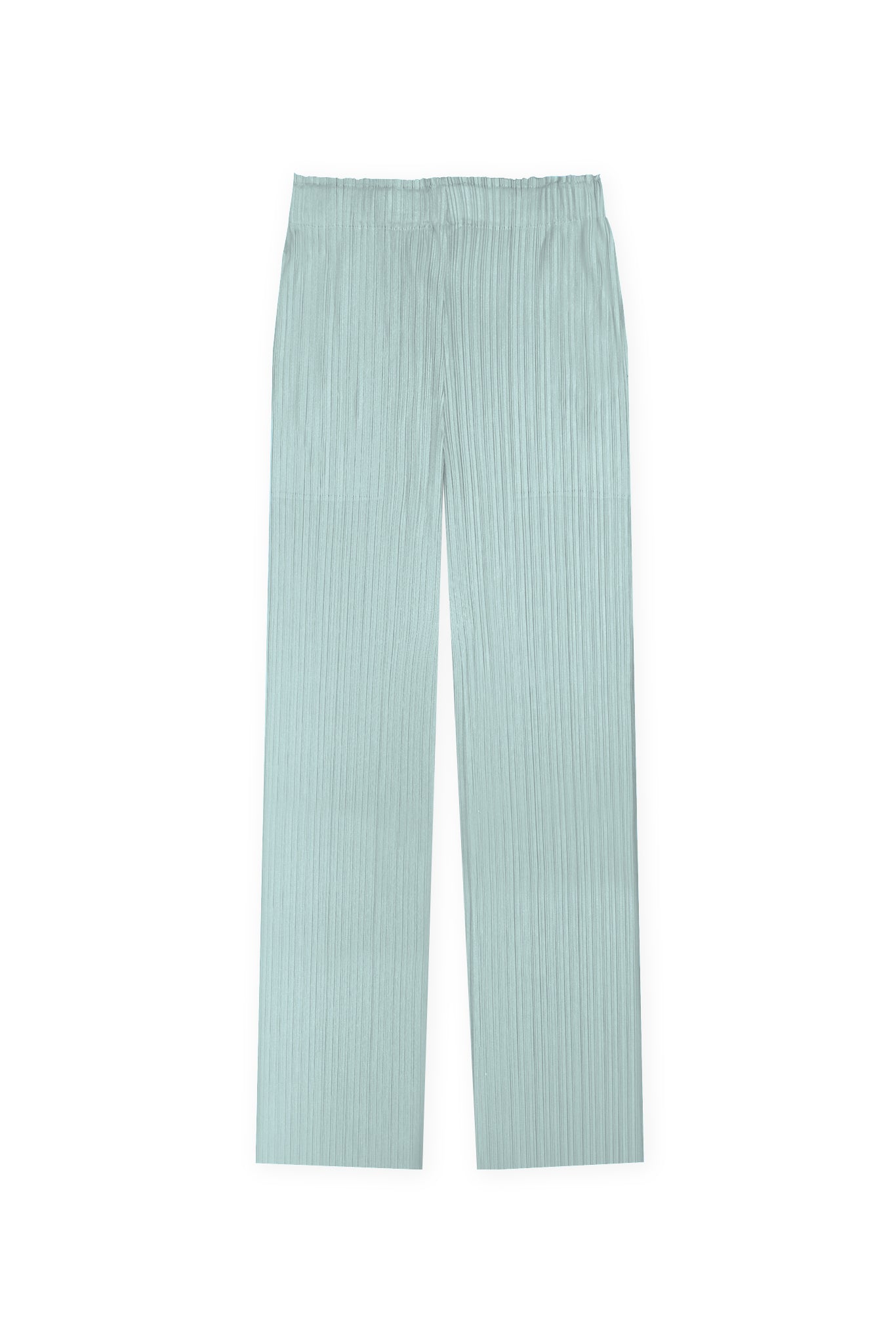 Rachel Plissé Satin Pull-on Pant