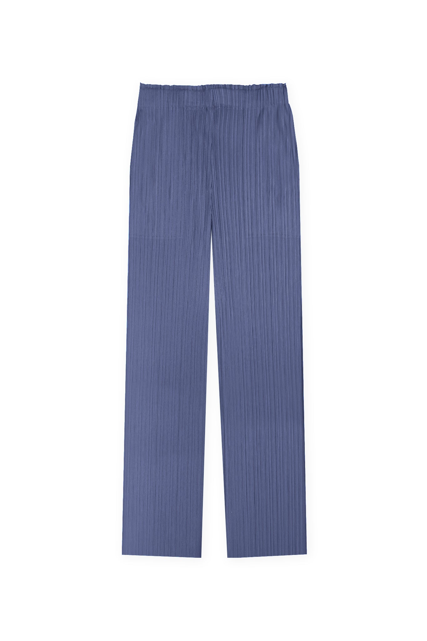 Rachel Plissé Satin Pull-on Pant