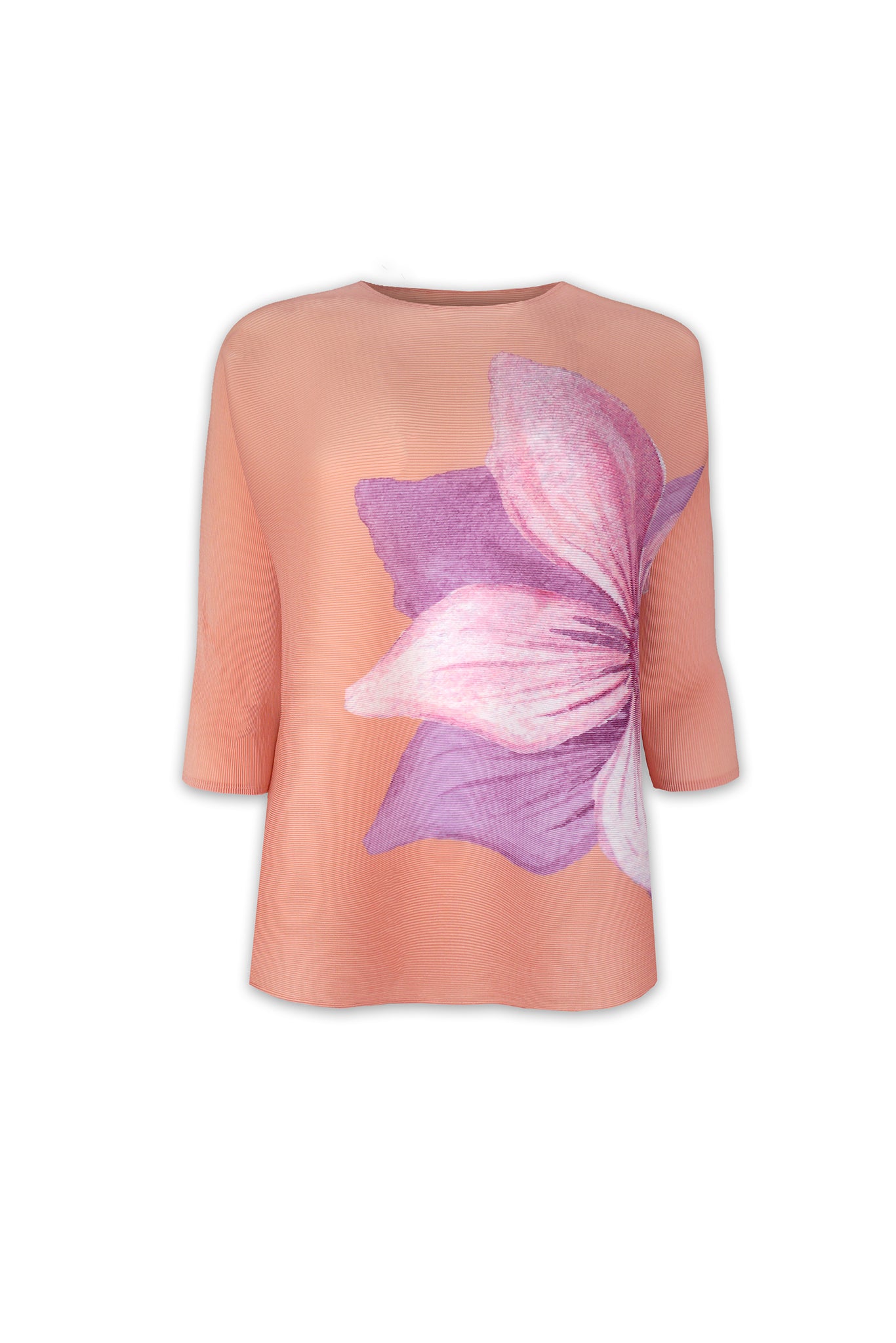 Jessica Full Bloom Crystal Pleats Top