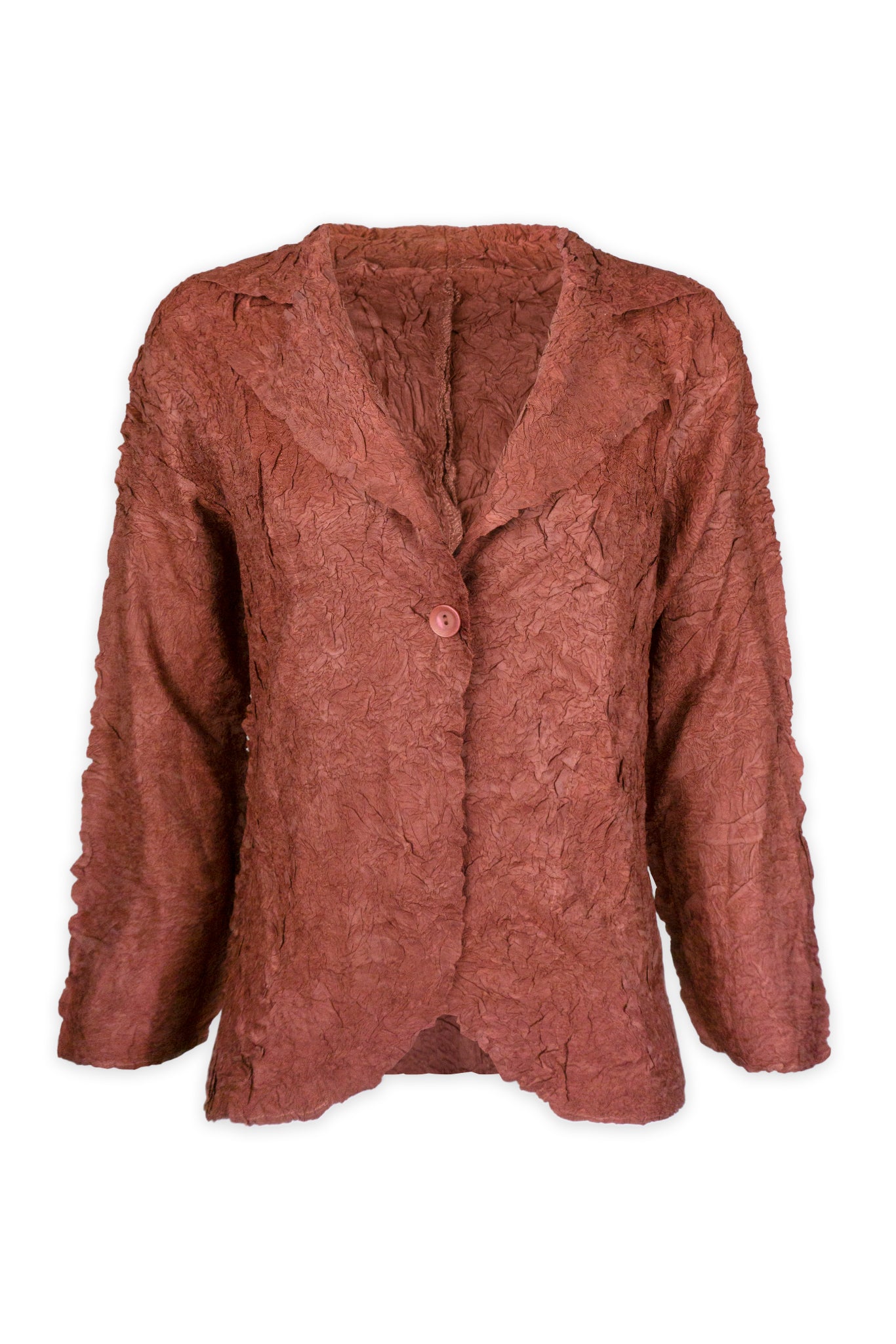 Janey Crushed Texture Blazer