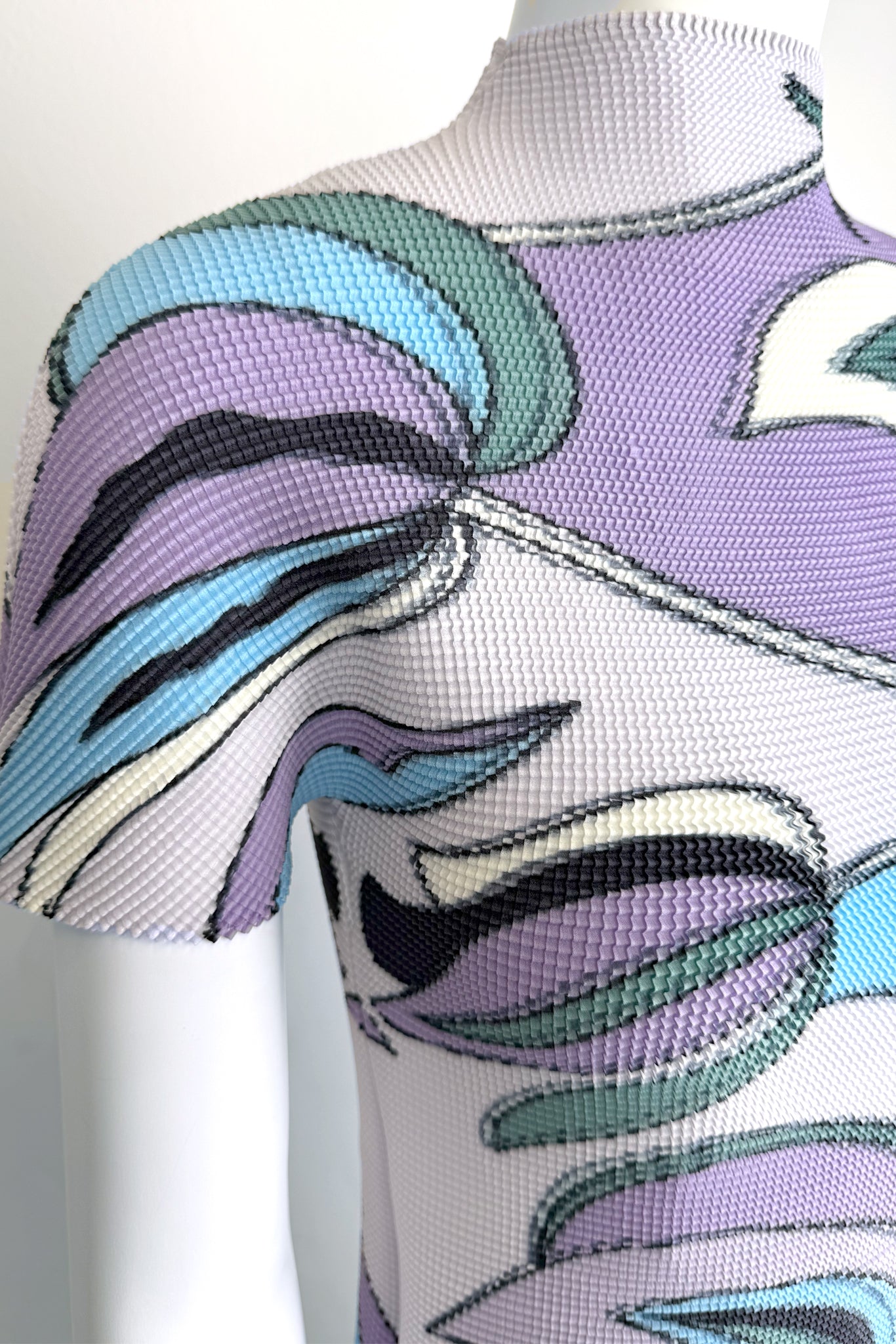 Sorbet Swirl Print 3D Honeycomb Top