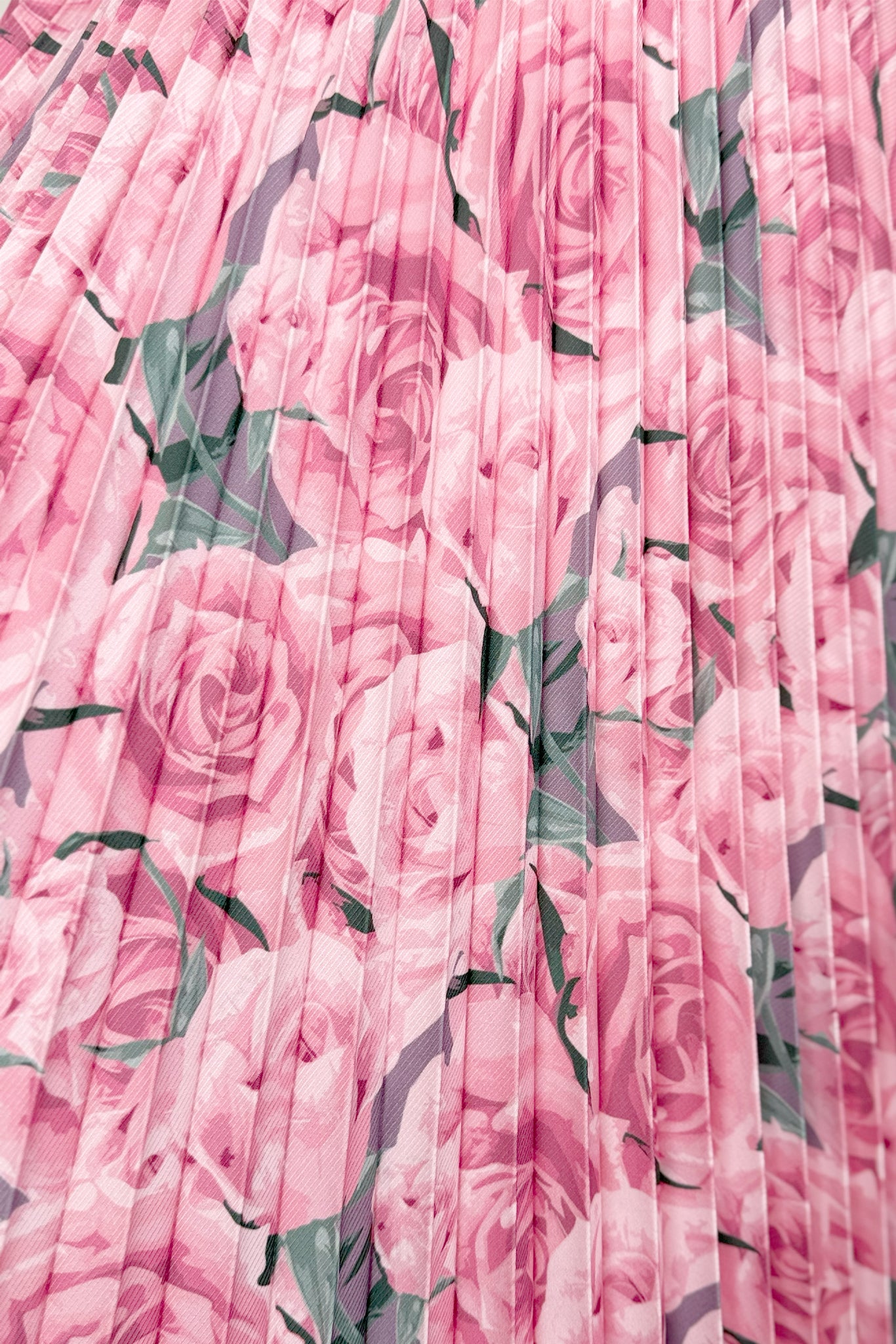 Rose Pleated Skirt