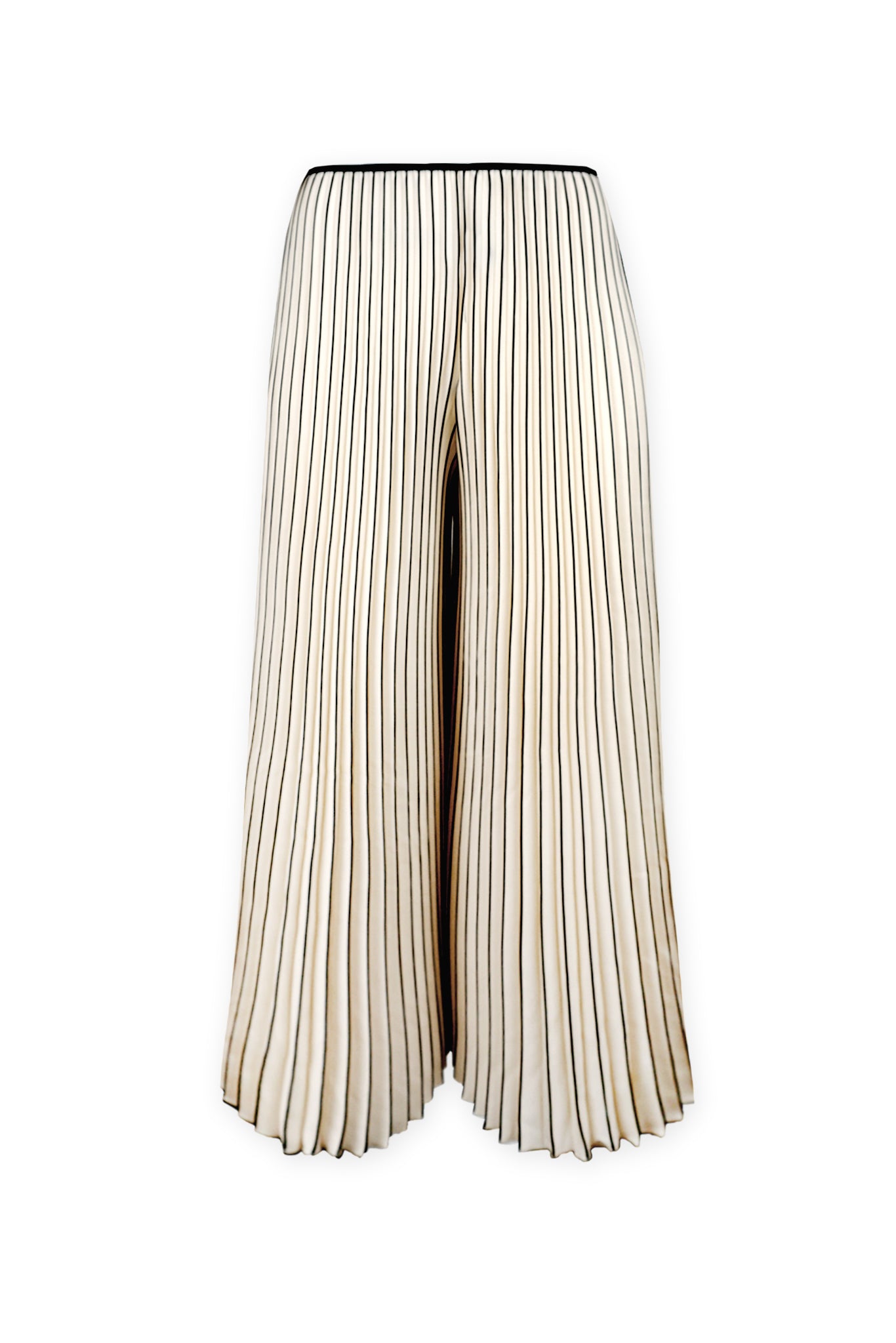 Leah Matte Plissé Palazzo Pant